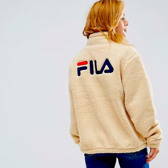 Fila Jackets & Blazers - Fila teddy bear jacket fits size M/L